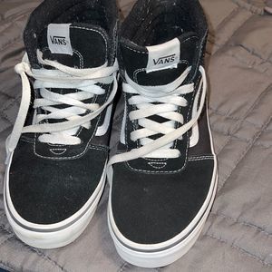 Black Suede VANS 